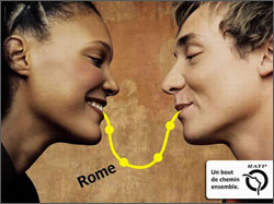 Станция Rome – навеваются ассоциации с итальянской пастой. Станция Rome – навеваются ассоциации с итальянской пастой.