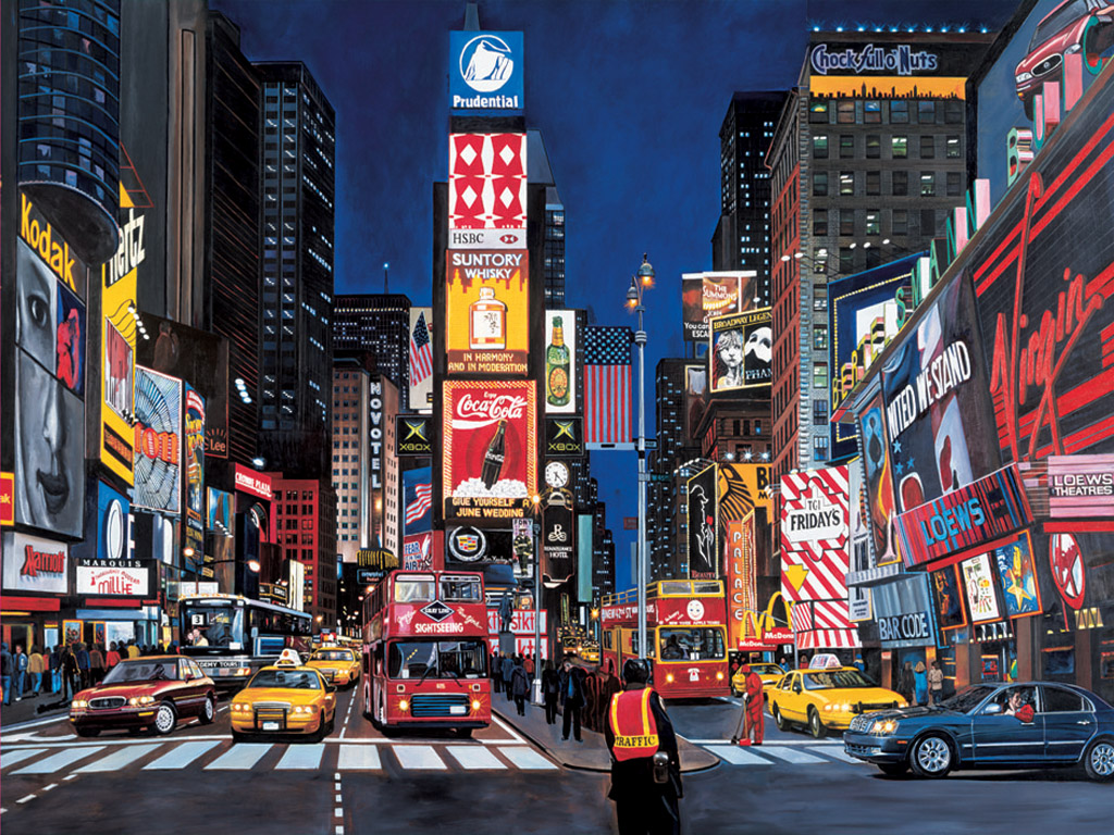 time square time square