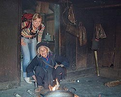 В доме одна общая комната и помещение, где находится очаг — так сказать, кухня В доме одна общая комната и помещение, где находится очаг — так сказать, кухня