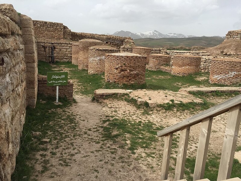 Second temple of Takht-e Soleyman
