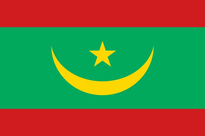 Флаг Мавритания