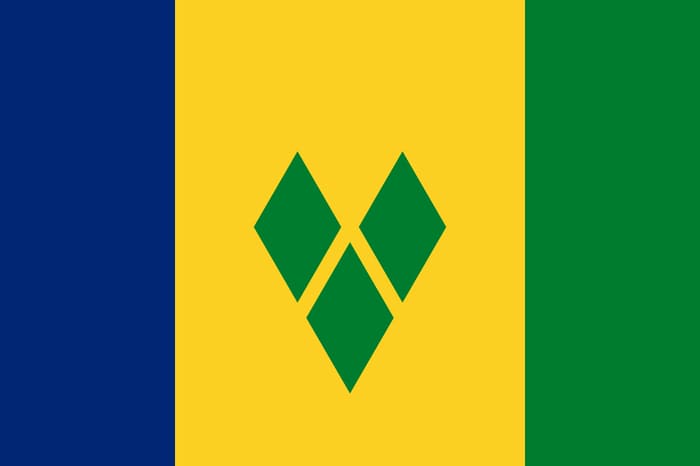 Флаг Сент-Винсент и Гренадины