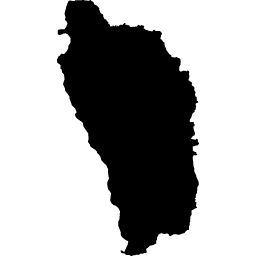 Карта Доминика