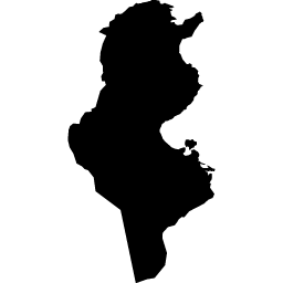 Карта Тунис