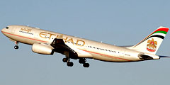 Etihad откроет рейсы из Абу-Даби в Москву