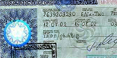 Визу в Грузию можно получить только в консульстве