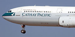 Cathay Pacific повысила топливный сбор