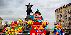 Праздничное шествие в честь Масленицы пройдет в Москве