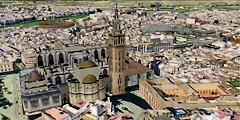 Севилья в формате 3D представлена на Google Earth