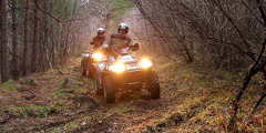 Осень в Карелии - время джип-туров и сафари на квадроциклах