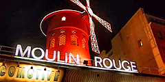 Достопримечательности Парижа Moulin Rouge - 120 лет
