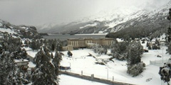 На альпийских курортах прошли снегопады