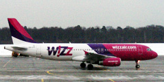 Wizzair будет летать из Киева в Стокгольм