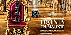 Выставка тронов разных эпох - в Версальском дворце