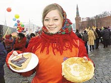 Московские чиновники привезли на лондонскую выставку WTM-2009 рассказы о масленице