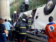 В Турции отменяют однодневные экскурсии в Памуккале после крушения автобуса с россиянами