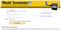Интернет-сайт World Taximeter поможет рассчитать стоимость такси