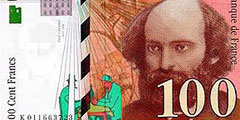 Во Франции можно расплачиваться франками