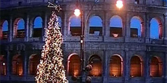 Рождественская елка украсила Рим