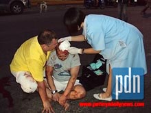 В Таиландефранцуз на мотоцикле сбил россиянина, славя испанских футболистов