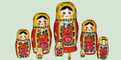\Матрешка и народный костюм\ - выставка в Москве