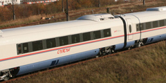 Первый состав высокоскоростного поезда Velaro RUS \Сапсан\ отправлен в Россию