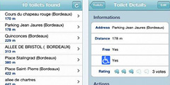 Бесплатное приложение для смартфонов поможет найти туалет в незнакомом городе