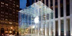 Apple Store - самая фотографируемая достопримечательность Нью-Йорка