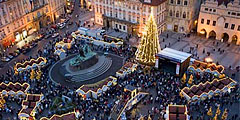 В Праге готовится к открытию рождественская ярмарка