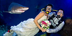 Подводная свадьба на Майорке
