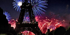 Пиротехническое шоу пройдет в Париже