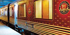 Новый роскошный поезд Maharaja's Express в Индии
