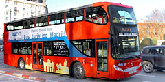 В Мадриде начинают курсировать туристические автобусы