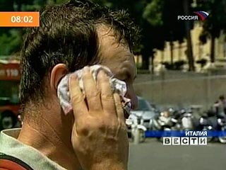 В шести городах Италии из-за жары объявлен наивысший уровень опасности