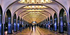 Ночной концерт в московском метро