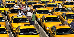 Такси Нью-Йорка будут перевозить нескольких пассажиров одновременно