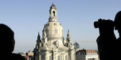 Церковь Фрауенкирхе в Дрездене за год посетили 1,2 млн. туристов