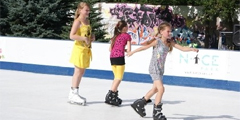Возможность летнего катания на коньках - в Литве