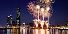 Лучшие фейерверки – на фестивале в Сеуле