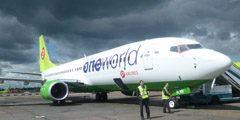 S7 Airlines получила самолет в цветах альянса oneworld