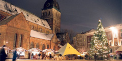 Рига ждет гостей на Рождественскую ярмарку