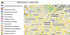 Интерактивная карта поможет туристам сориентироваться в Брюсселе