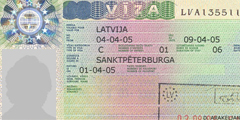 Подать документы на визу в Латвию можно в 36 городах России