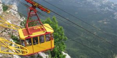 Половина канатных дорог в Крыму еще не готова перевозить туристов