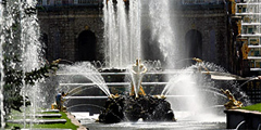 В Петергофе открыт сезон фонтанов