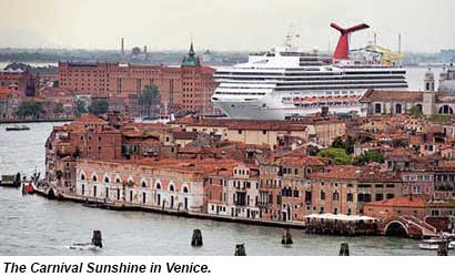Венеция хочет закрыть для круизных лайнеров водное пространство